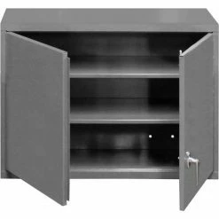 Budget 🤩 Durham Mfg. Durham Wall Mount Storage Cabinet 071SD-95 Gray - 29-7/8"W x 13-11/16"D x 27"H 😀