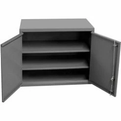 Promo 🥰 Durham Mfg. Durham Wall Mount Storage Cabinet 072SD-95 Gray - 35-7/8"W x 13-11/16"D x 27"H 😉