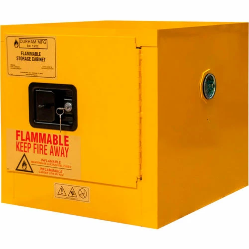 Discount ๐ Durham Mfg. Durham Flammable Cabinet 2 Gallon Manual Close Door - 17-3/8"W x 18-1/8"D x 17-1/4"H ๐ฅ - Image 2