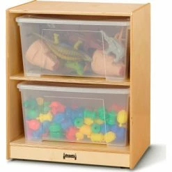Top 10 ⌛ Jonti-Craft® Single Jumbo Storage Unit with Clear Totes and Lids - 24.5"W x 18"D x 29.5"H ❤️