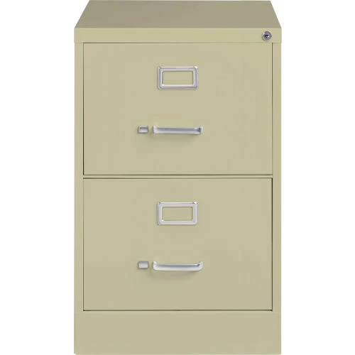 Cheap ๐ Hirsh Industries® 25" Deep Vertical File Cabinet 2-Drawer Legal Size - Putty ๐ฏ