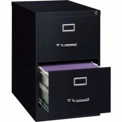 Best reviews of ๐ Hirsh Industries® 26-1/2" Deep Vertical File Cabinet 2-Drawer Legal Size - Black โ
