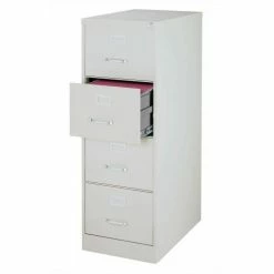 Best Pirce ๐ฅฐ Hirsh Industries® 25" Deep Vertical File Cabinet 4-Drawer Legal Size - Light Gray ๐