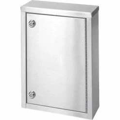 New 🛒 Omnimed® Stainless Narcotic Cabinet, Single Door, Ambi-Top, 2 Adj. Shelves, 11"W x 4"D x 15"H 🌟