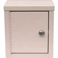 Cheapest 🎉 Omnimed® Mini Double Door Economy Narcotic Cabinet, 8"W x 5-5/8"D x 9"H, Beige ✔️