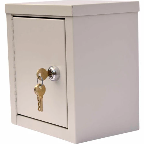 Cheapest ๐ Omnimed® Mini Double Door Economy Narcotic Cabinet, 8"W x 5-5/8"D x 9"H, Beige โ๏ธ - Image 2