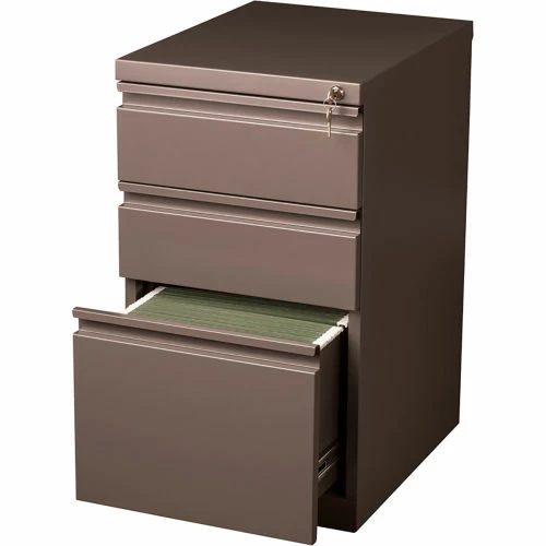 Best Pirce ๐ฅ Hirsh Industries® 20" Deep Box/Box/File Mobile Pedestal - Medium Tone ๐ - Image 2