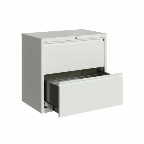 Best deal ๐ฅ Hirsh Industries® 30" Wide 2-Drawer Lateral File Cabinet - White ๐ฅ - Image 4
