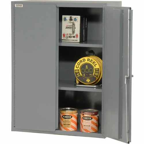 Cheap ๐ Durham Mfg. Durham Counter Top Height Cabinet 2600-2S-95 - 16 Gauge 36"W x 18"D x 48"H ๐ - Image 2