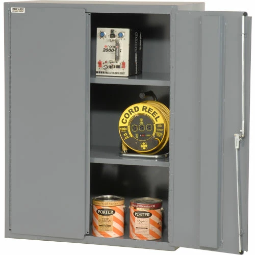 Cheap ๐ Durham Mfg. Durham Counter Top Height Cabinet 2600-2S-95 - 16 Gauge 36"W x 18"D x 48"H ๐ - Image 3