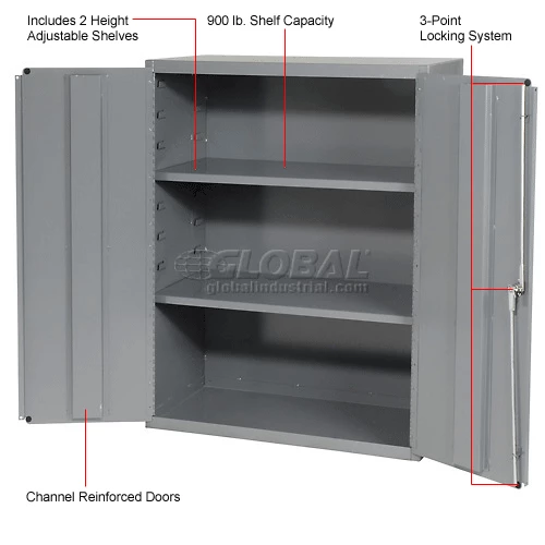 Cheap ๐ Durham Mfg. Durham Counter Top Height Cabinet 2600-2S-95 - 16 Gauge 36"W x 18"D x 48"H ๐ - Image 16