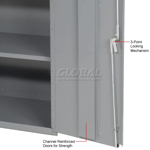 Cheap ๐ Durham Mfg. Durham Counter Top Height Cabinet 2600-2S-95 - 16 Gauge 36"W x 18"D x 48"H ๐ - Image 18