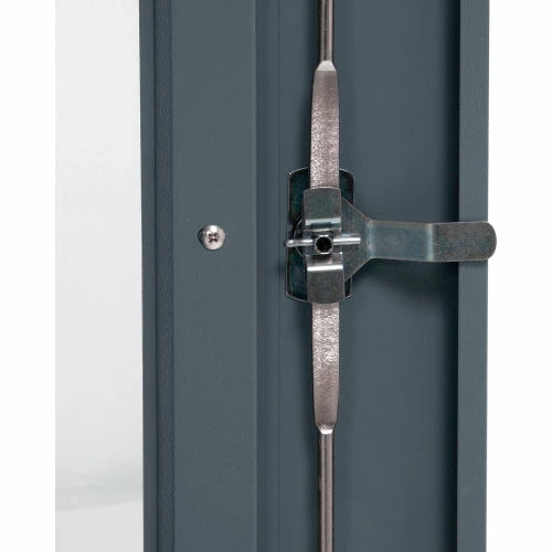 Budget ๐ Global Industrial™ Clear View Storage Cabinet Easy Assembly 36x18x78 - Gray โค๏ธ - Image 11