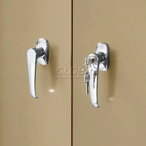 Cheap ๐ Global Industrial™ Clear View Storage Cabinet Assembled 36x18x78 - Tan ๐ - Image 10