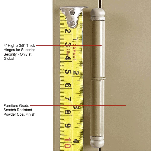 Cheap ๐ Global Industrial™ Clear View Storage Cabinet Assembled 36x18x78 - Tan ๐ - Image 17