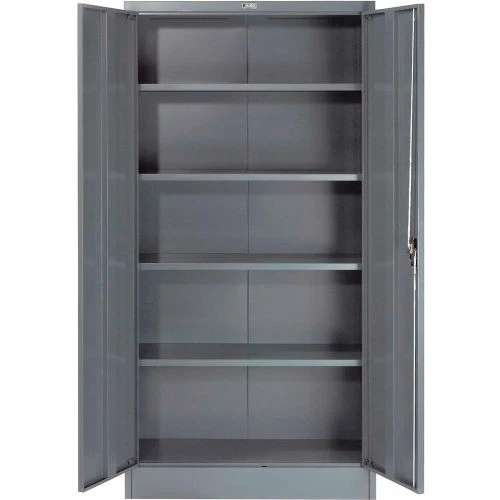 Wholesale ๐ Global Industrial Steel Storage Cabinet, Recessed Handle, 36"Wx18"Dx72"H, Gray, Unassembled ๐ - Image 11