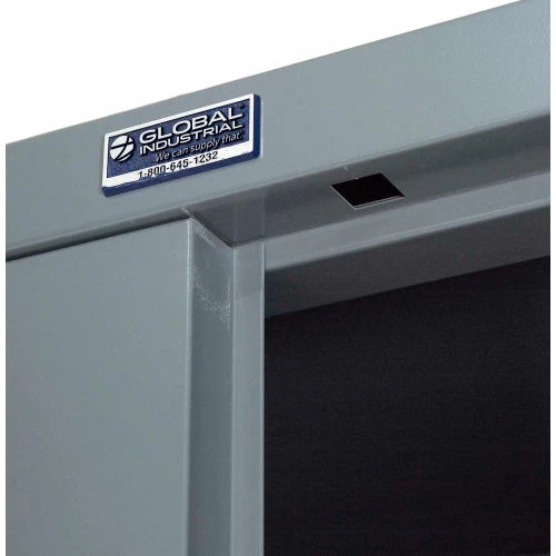 Wholesale ๐ Global Industrial Steel Storage Cabinet, Recessed Handle, 36"Wx18"Dx72"H, Gray, Unassembled ๐ - Image 18