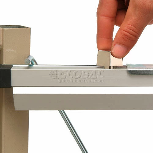 Coupon ๐ฏ Interion By Global Industrial Interion® Blue Print Pivot Mobile Rack with 12 Pivot Hangers & 12 36" Hanging Clamps ๐ - Image 10