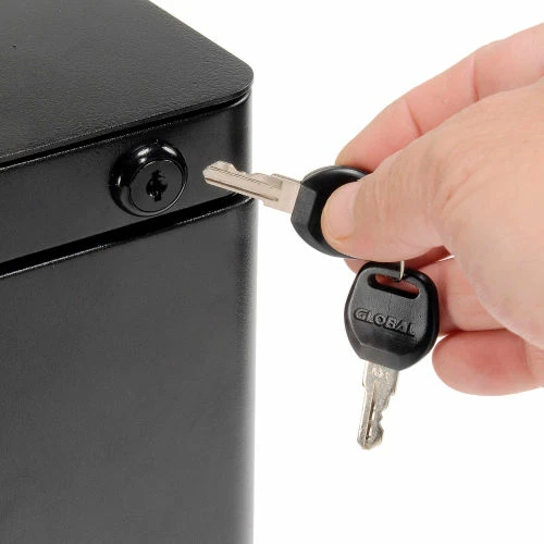 Coupon ๐ฅ Interion By Global Industrial Interion® 2 Drawer Pedestal File/File - Black โญ - Image 5