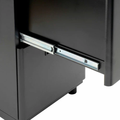 Coupon ๐ฅ Interion By Global Industrial Interion® 2 Drawer Pedestal File/File - Black โญ - Image 6