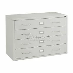 Budget โ Interion By Global Industrial Interion® Media Cabinet 4 Drawer Putty ๐