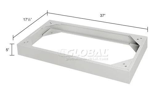 Best Pirce ๐ Interion By Global Industrial Interion® Base For Media Cabinet Putty ๐ - Image 9