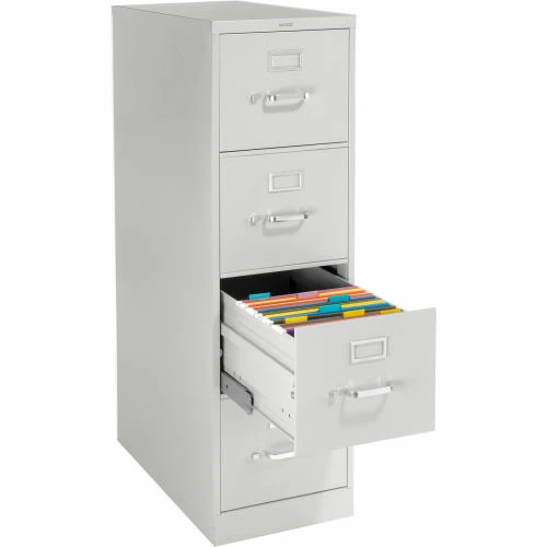Top 10 โจ HON® 25"D 4 Drawer Vertical File - Letter - Gray w/ Lock ๐