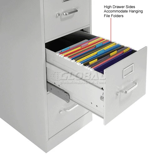 Top 10 โจ HON® 25"D 4 Drawer Vertical File - Letter - Gray w/ Lock ๐ - Image 18