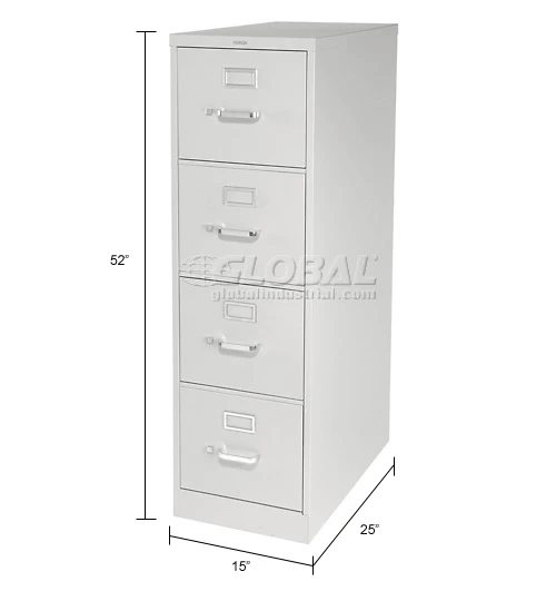 Top 10 โจ HON® 25"D 4 Drawer Vertical File - Letter - Gray w/ Lock ๐ - Image 21