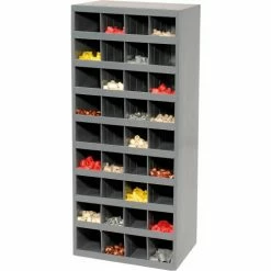 Deals 🥰 Durham Mfg. Durham Steel Storage Parts Bin Cabinet 358-95 Open Front - 36 Compartments 💯