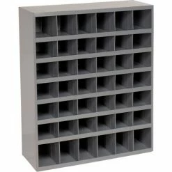 Deals ✔️ Durham Mfg. Durham Steel Storage Parts Bin Cabinet 360-95 Open Front - 42 Compartments 💯