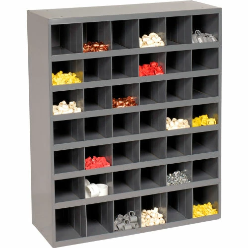 Deals โ๏ธ Durham Mfg. Durham Steel Storage Parts Bin Cabinet 360-95 Open Front - 42 Compartments ๐ฏ - Image 2