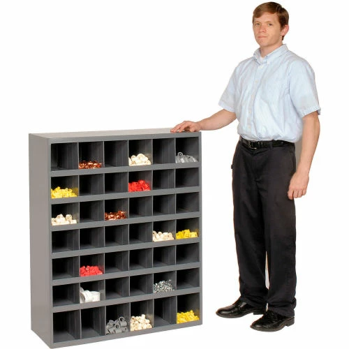 Deals โ๏ธ Durham Mfg. Durham Steel Storage Parts Bin Cabinet 360-95 Open Front - 42 Compartments ๐ฏ - Image 3