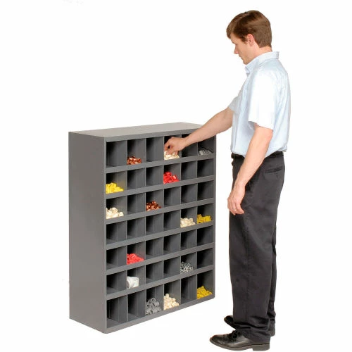 Deals โ๏ธ Durham Mfg. Durham Steel Storage Parts Bin Cabinet 360-95 Open Front - 42 Compartments ๐ฏ - Image 4
