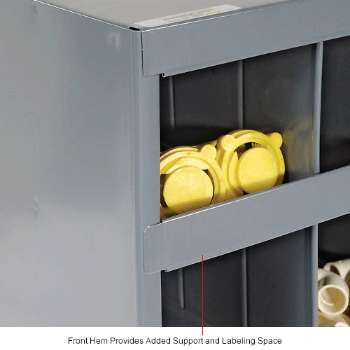 Budget ๐ Durham Mfg. Durham Steel Storage Parts Bin Cabinet 363-95 Open Front - 72 Compartments โจ - Image 10