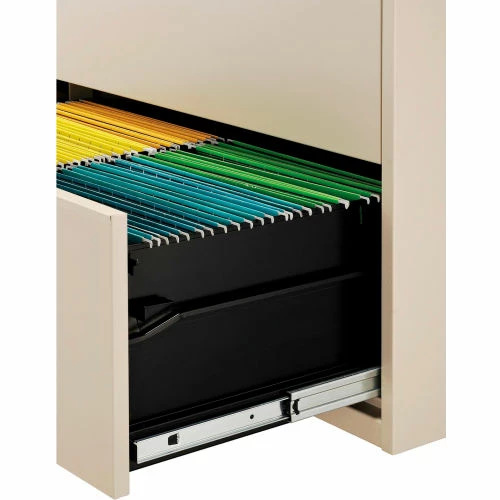 Cheapest ๐ Interion By Global Industrial Interion® 36" Premium Lateral File Cabinet 4 Drawer Putty ๐ฏ - Image 7