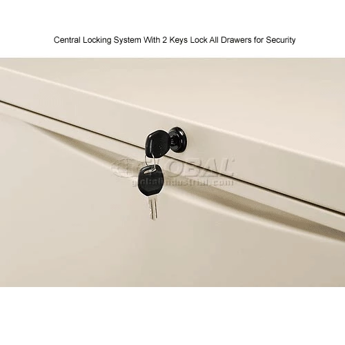 Cheapest ๐ Interion By Global Industrial Interion® 36" Premium Lateral File Cabinet 4 Drawer Putty ๐ฏ - Image 17