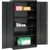 Brand new 👍 Tennsco Standard Storage Cabinet, Turn Handle, 36"Wx18"Dx72"H, Black, Unassembled 🛒
