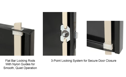 Outlet โ๏ธ Tennsco Counter High Metal Storage Cabinet 1442-BLK - 36x18x42 Black ๐คฉ - Image 24