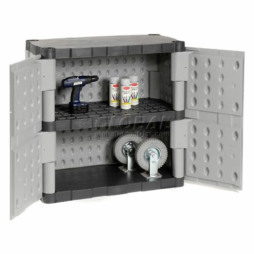 Promo ๐ Rubbermaid 7085 Plastic Storage Cabinet Base Double Door 36"W x 18"D x 37"H ๐คฉ - Image 5