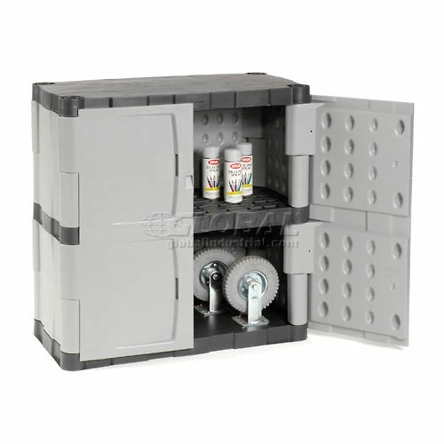Promo ๐ Rubbermaid 7085 Plastic Storage Cabinet Base Double Door 36"W x 18"D x 37"H ๐คฉ - Image 6