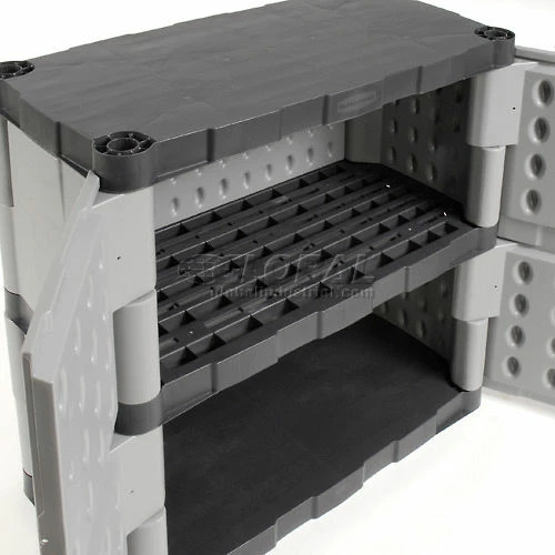 Promo ๐ Rubbermaid 7085 Plastic Storage Cabinet Base Double Door 36"W x 18"D x 37"H ๐คฉ - Image 11