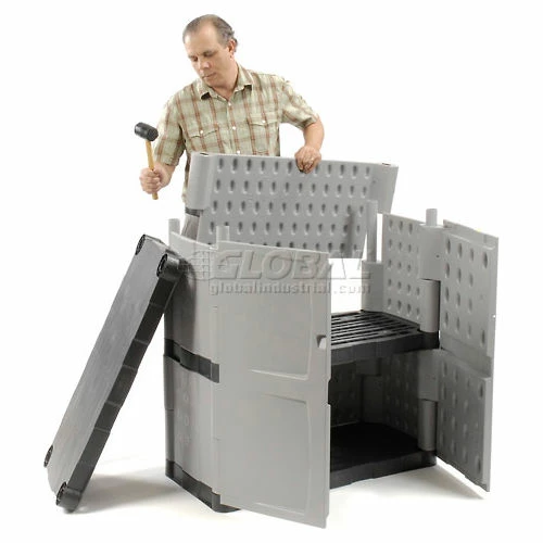 Promo ๐ Rubbermaid 7085 Plastic Storage Cabinet Base Double Door 36"W x 18"D x 37"H ๐คฉ - Image 17