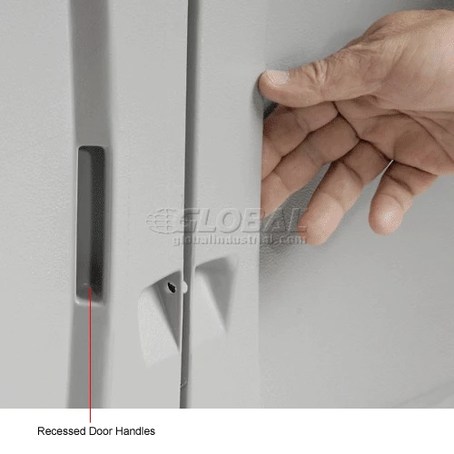 Promo ๐ Rubbermaid 7085 Plastic Storage Cabinet Base Double Door 36"W x 18"D x 37"H ๐คฉ - Image 21