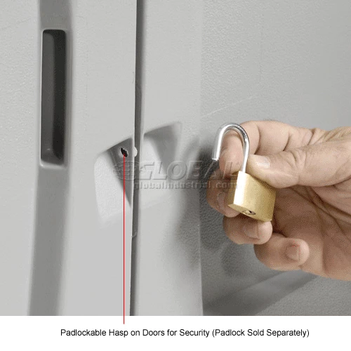 Promo ๐ Rubbermaid 7085 Plastic Storage Cabinet Base Double Door 36"W x 18"D x 37"H ๐คฉ - Image 22