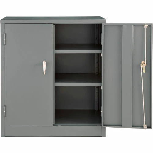 Coupon ๐ฅฐ Global Industrial™ Counter Height Cabinet Assembled 36x18x42 Gray ๐ - Image 5