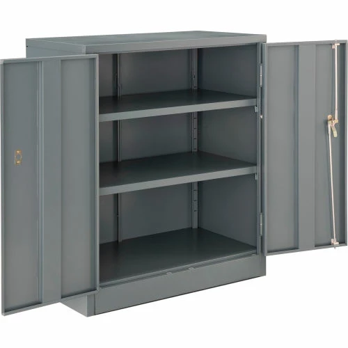 Coupon ๐ฅฐ Global Industrial™ Counter Height Cabinet Assembled 36x18x42 Gray ๐ - Image 7