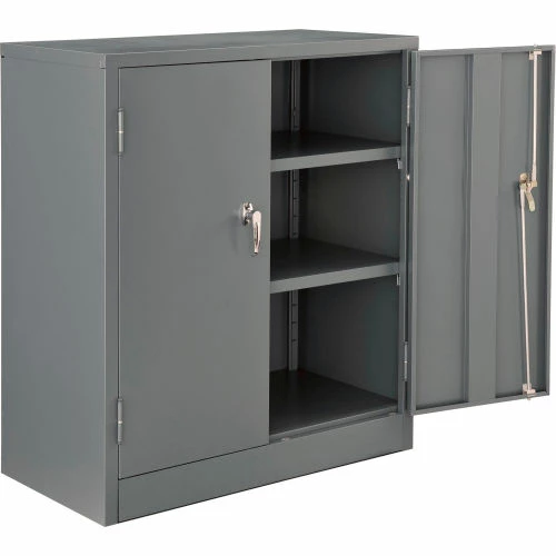 Coupon ๐ฅฐ Global Industrial™ Counter Height Cabinet Assembled 36x18x42 Gray ๐ - Image 8