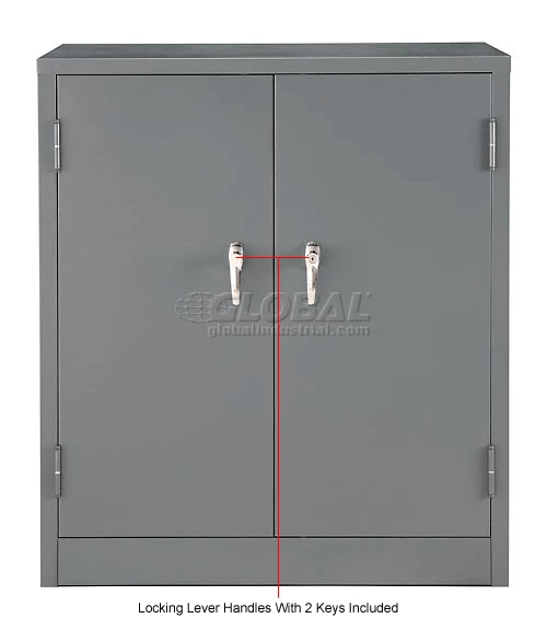Coupon ๐ฅฐ Global Industrial™ Counter Height Cabinet Assembled 36x18x42 Gray ๐ - Image 17