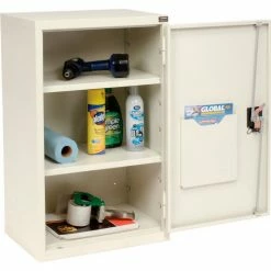 Buy ๐คฉ Global Industrial™ Wall Storage Cabinet Assembled 19-7/8"W x 14-1/4"D x 32-3/4"H White ๐